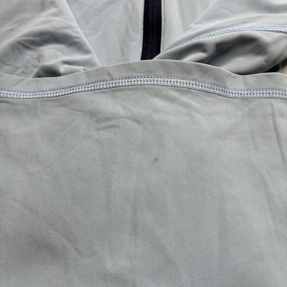 Greyson Fleece Golf Pullover Men’s Medium Blue 1/4 Zip Mock Neck Performance - Picture 8 of 8